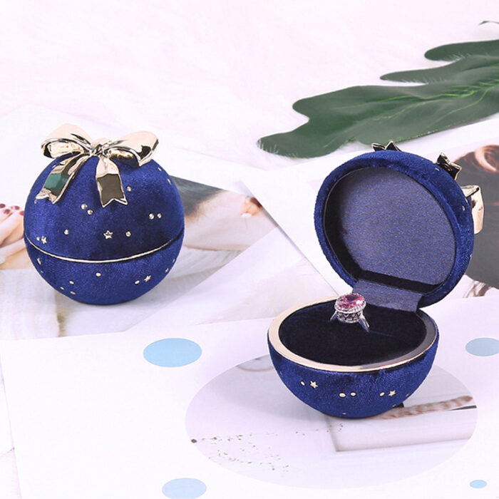 Spherical jewelry box